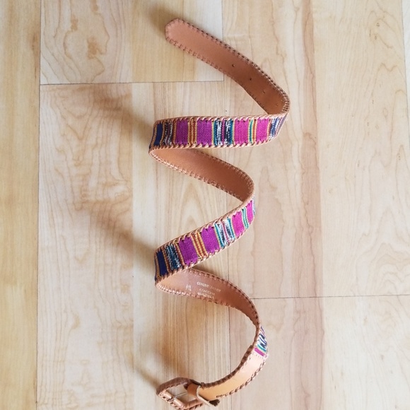 Colorful Leather Belt - Picture 2 of 4